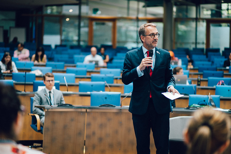 Martin Frick of the UNFCCC speaks