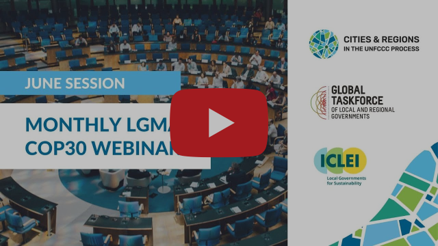 June LGMA COP30 webinars