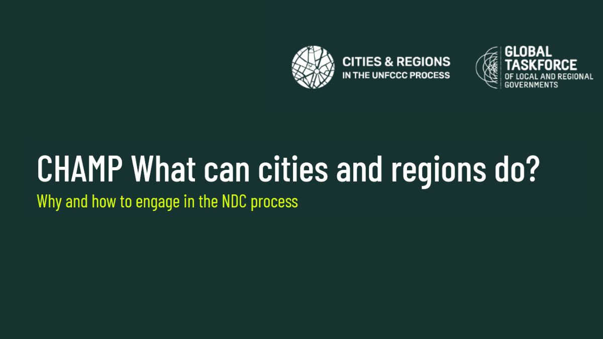 CHAMP – Home to the Local Governments and Municipal Authorities ...